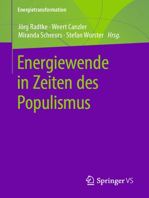 cover image of Energiewende in Zeiten des Populismus